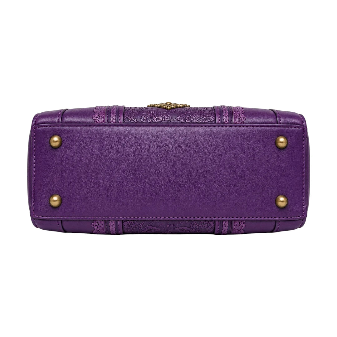 Bagvora Purple Royal Violet Vintage Handbag